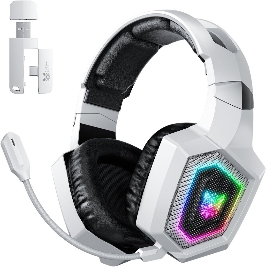 Наушники Onikuma GT806 (белый)