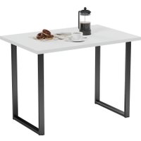 Кухонный стол Mio Tesoro Tako 92x50 (белый/черный)