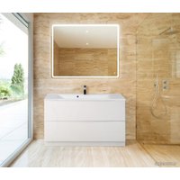  BelBagno Тумба под умывальник Marino-1200-2C-PIA-BL-P (bianco lucido)