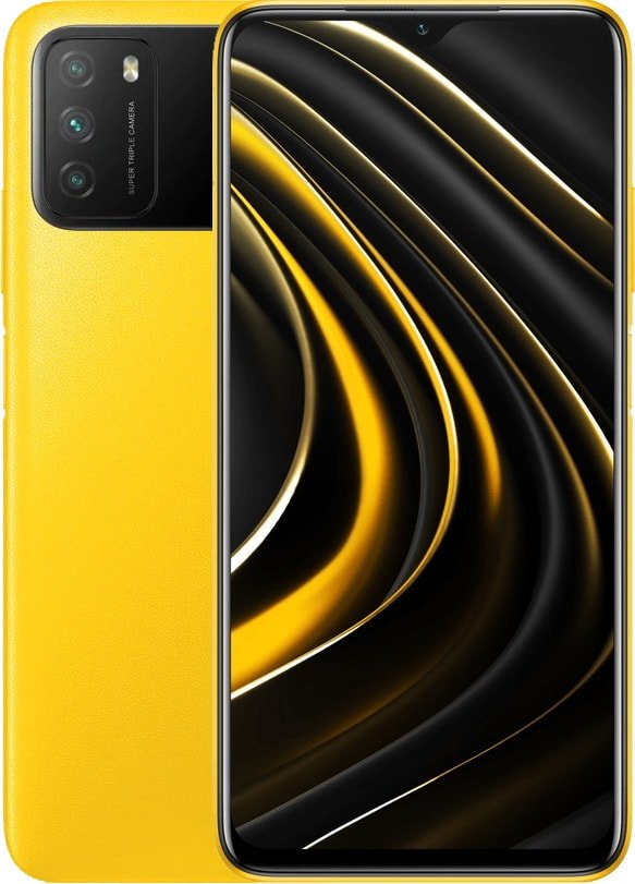 

Смартфон POCO M3 4GB/128GB международная версия (желтый)