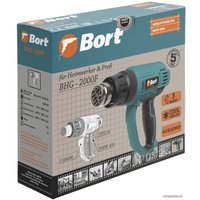 Промышленный фен Bort BHG-2000F