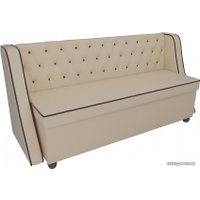 Диван Лига диванов Лофт 104561 (экокожа, бежевый)