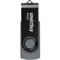 USB Flash SmartBuy Twist 64GB (черный)