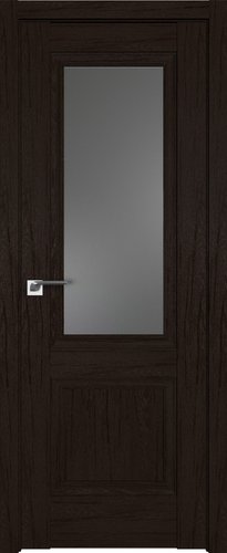 ProfilDoors 2.37XN L 50x200 (дарк браун, стекло графит)