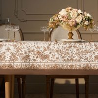 Скатерть Lefard Rich Garden 850-754-22 (белый)