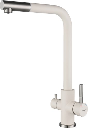 Смеситель GranFest QUARZ GF-Z5421 (белый)