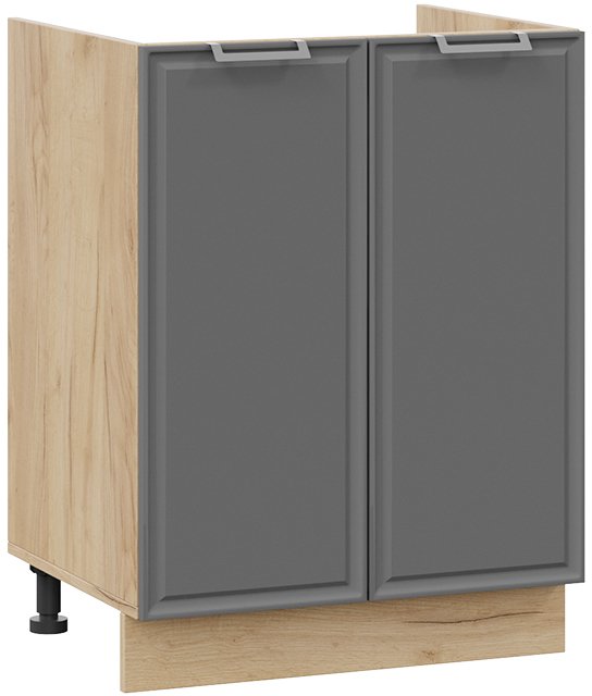 

Шкаф напольный Трия Белладжио 1Н6М (дуб крафт золотой/софт графит)