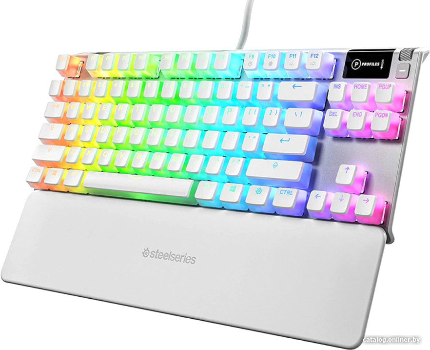 Клавиатура SteelSeries Apex 7 TKL Ghost (нет кириллицы)