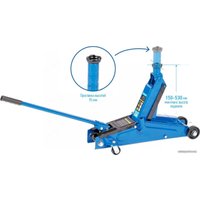 Подкатной домкрат Nordberg N32031L 3т