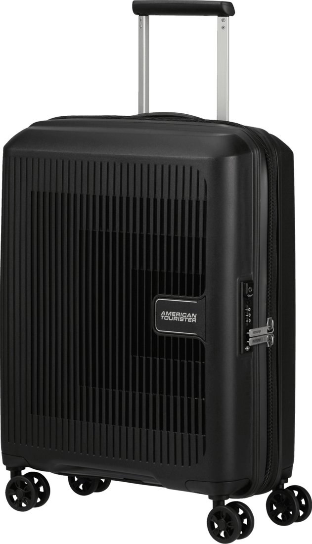 

Чемодан-спиннер American Tourister Aerostep Black 55 см