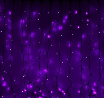 Luazon Занавес (2x6 м, фиолетовый) [1080294]