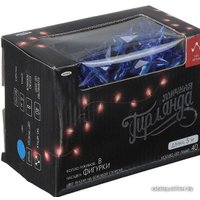 Светодиодная гирлянда Luazon Метраж Звезда средняя Led-40 (5 м, синий) [1080100]