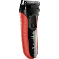Электробритва Braun Series 3 3050cc (красный)