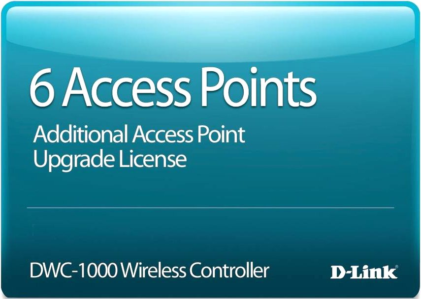 

ПО для управления точками доступа D-Link DWC-1000-AP6-LIC