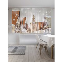 Комплект штор JoyArty Город ждет праздник 1.45x1.8 м (2 шт)
