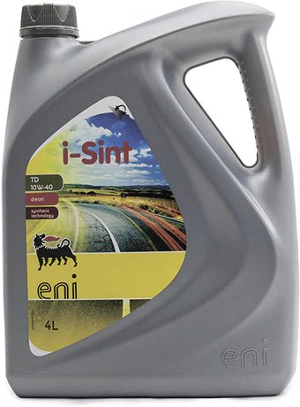 Моторное масло Eni i-Sint TD 10W-40 4л