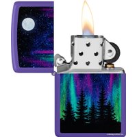Зажигалка Zippo 48565 Night In The Fores Purple Matte