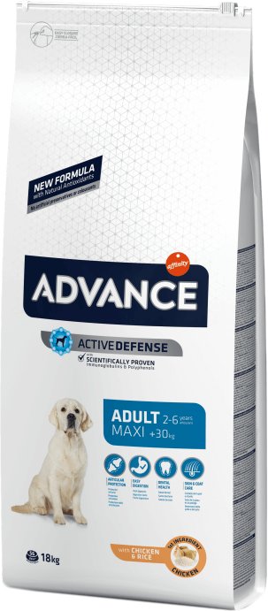 

Сухой корм для собак Advance Adult Maxi 18 кг