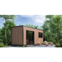 Русская баня Модуль Хаус Каркасная модульная Loft 15