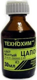 

Лак Технохим Смоленск Цапон (желтый, 30 мл)