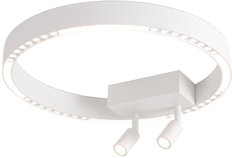 

Припотолочная люстра Ambrella light Comfort FL5805/1+2 WH (белый)