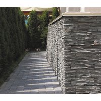 Декоративный камень Подворье Феодал Древесный скол рядовой (слоновая кость)