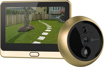 

Видеоглазок Ezviz DP2C (золотистый)