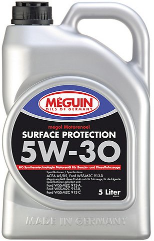 Моторное масло Meguin Megol Surface Protection 5W-30 5л
