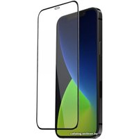 Защитное стекло Case 3D Rubber для Apple iPhone 12/12 Pro (черный)