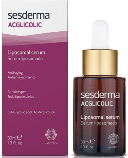 

Sesderma Сыворотка для лица Acglicolic липосомальная с гликолевой кислотой 30 мл