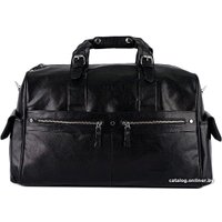 Дорожная сумка Poshete 250-8609-1-BLK (черный)