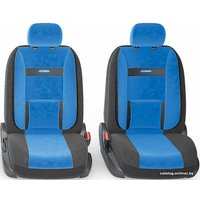 Комплект чехлов для сидений Autoprofi Comfort COM-1105 (черный/синий)