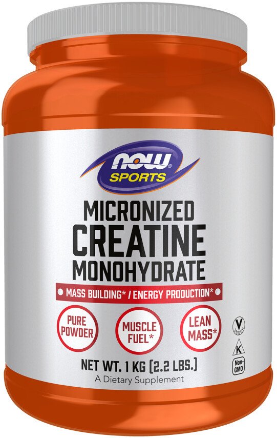 Моногидрат креатина Now Foods Creatine Monohydrate Powder (500 г)