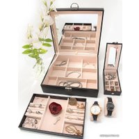 Шкатулка для украшений Joli Angel Клеопатра SR-780 (черная экокожа)