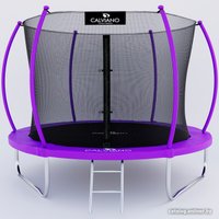 Батут Calviano Inside Master Purple 312 см - 10ft (внутренняя сетка, с лестницей)