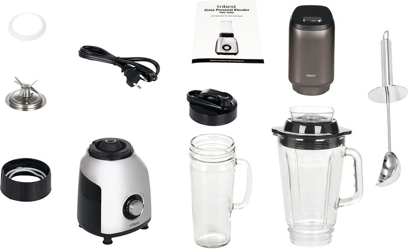 

Стационарный блендер Tribest Personal Blender Glass PBG-5050 с набором для вакуумации