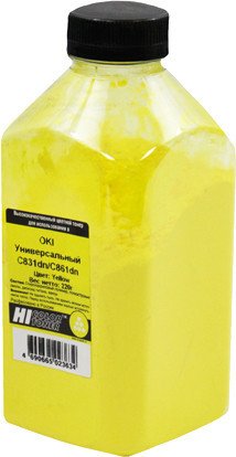 

Тонер Hi-Black Универсальный для Oki С831dn/C861dn (желтый) 220 г