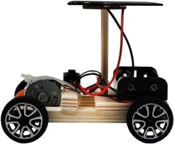 3Д-пазл Вольтик Машинка на солнечной батарее C10a