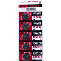 Батарейка Maxell CR2032 5 шт. 18586300