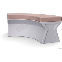 Скамейка Berkano X-seat Arc 230_019_14 (графитовый/кофейный)