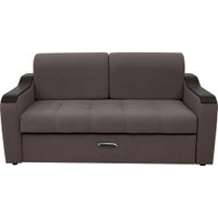 Диван Сириус Лидер-3 ППУ 185x110 (Eva 06 велюр темно-серый)