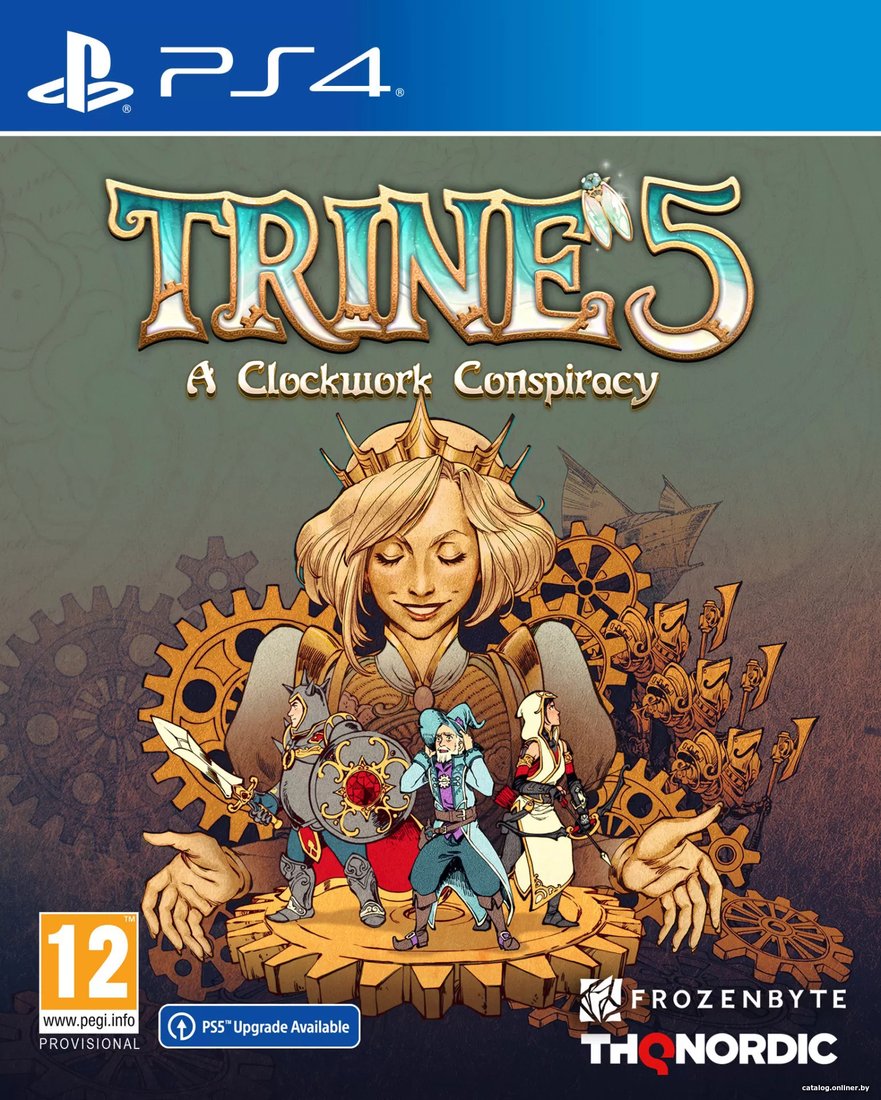 Trine 5: A Clockwork Conspiracy (без русской озвучки, русские субтитры) для PlayStation 4