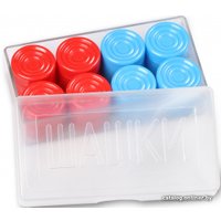 Шашки Спортивные мастерские SM-374 (синий/красный)