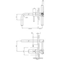 Смеситель Omnires Y Y1215HGLB