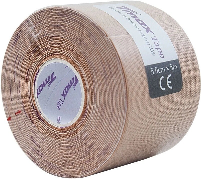 

Тейп Tmax Extra Sticky 5 см х 5 м (телесный)