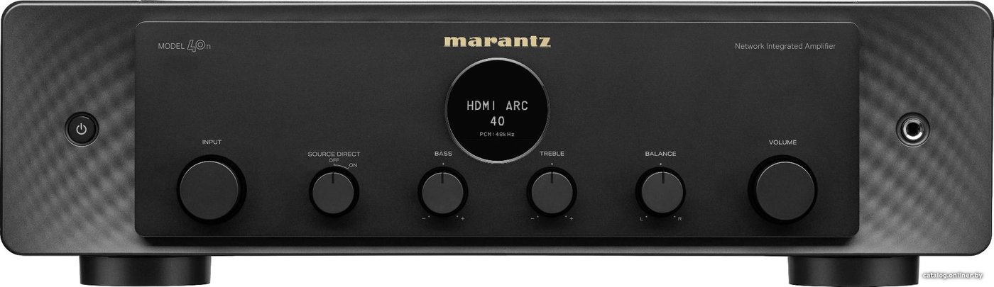Сетевой интегральный усилитель Marantz Model 40n (черный)