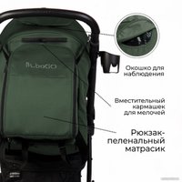 Коляска прогулочная «книга» Bubago Model One 2024 (темно-зеленый)