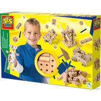 Набор инструментов игрушечных SES Creative набор плотника 00945
