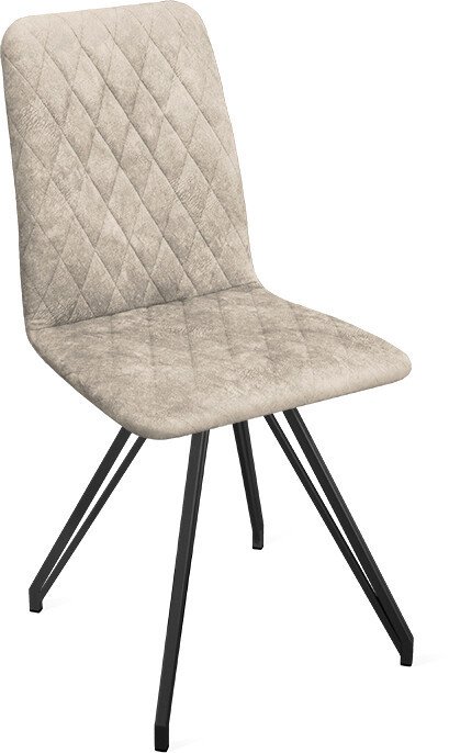 

Стул Трия Стенли К4 (черный муар/микровелюр Wellmart Dark Beige)