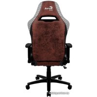 Игровое (геймерское) кресло AeroCool Baron Burgundy Red (черный/красный)